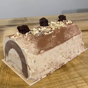 buche chocolat noisette